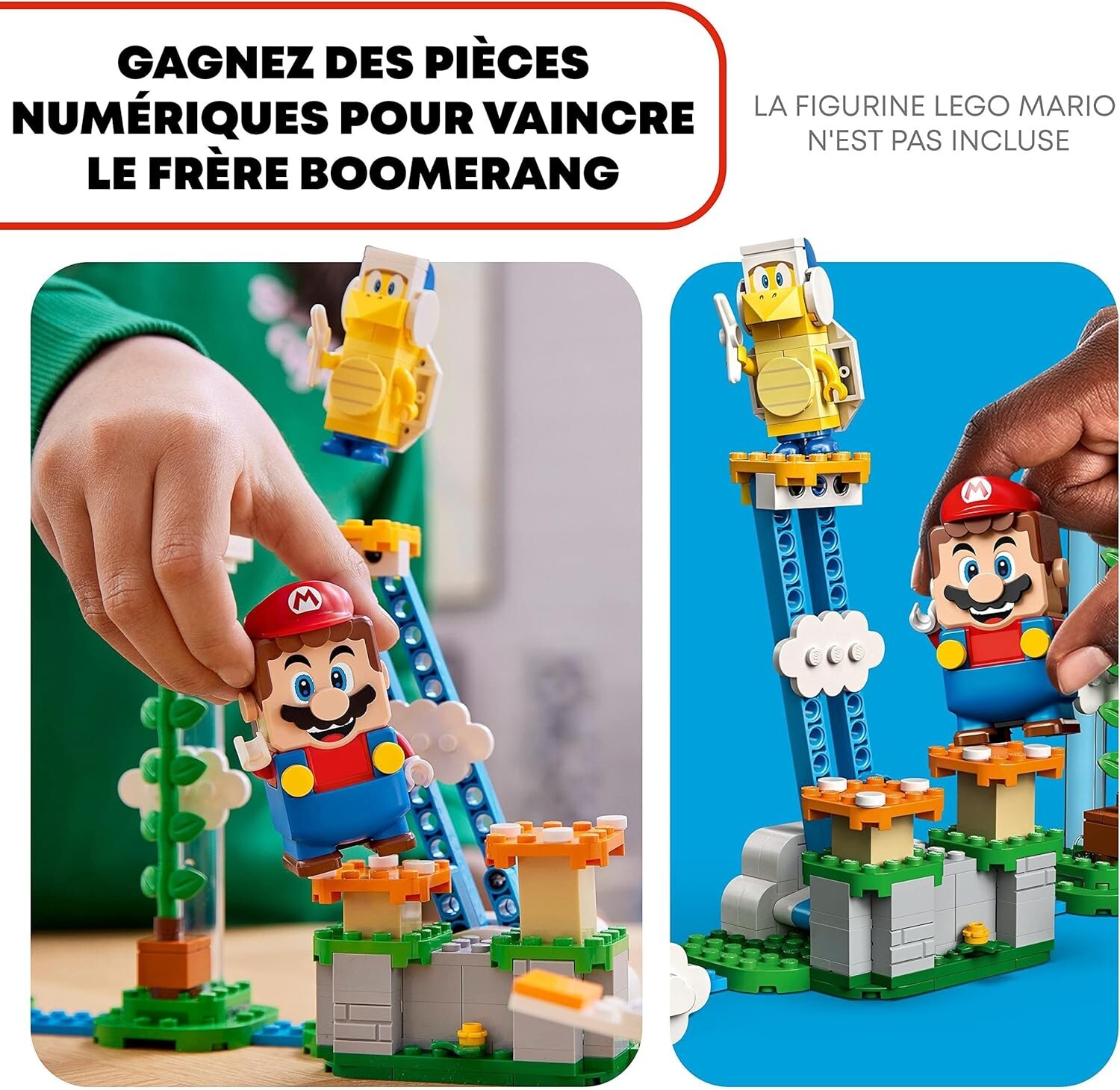 LEGO Super Mario Ensemble d’Extension Le défi du Maxi-Spike sur un nuage 71409
