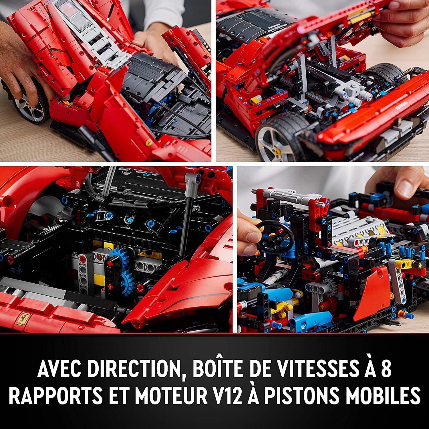 LEGO Technic Ferrari Daytona SP3 42143 / Maquette de Voiture à Construire
