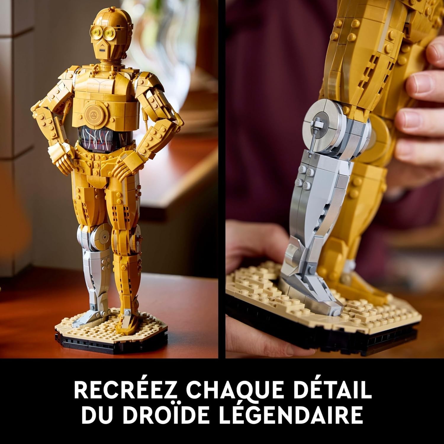 LEGO Star Wars C-3PO 75398 / Figurine Collector ENFANT Garçon Jeux NOEL
