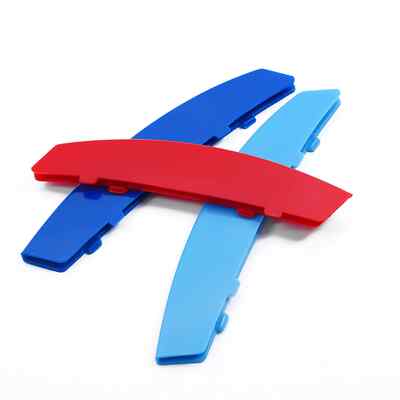 3 Clip bandes Grille Calandre BMW M Motorsport Performance E60 LCI 550i 535xi