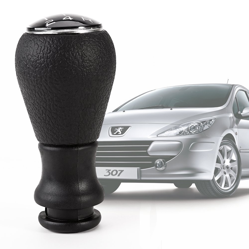 Pommeau levier de vitesse 5 Noir PEUGEOT 405 406 407 508 605 607 806 807 NEUF