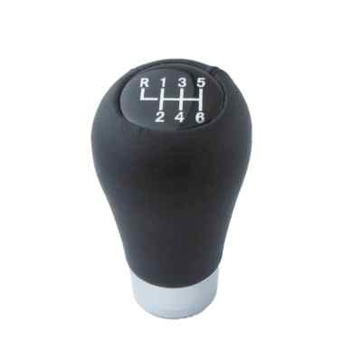 Pommeau courtlevier vitesse 6 cuir lisse BMW Série 3 E30 E36 E46 E90 E91 E92 E93