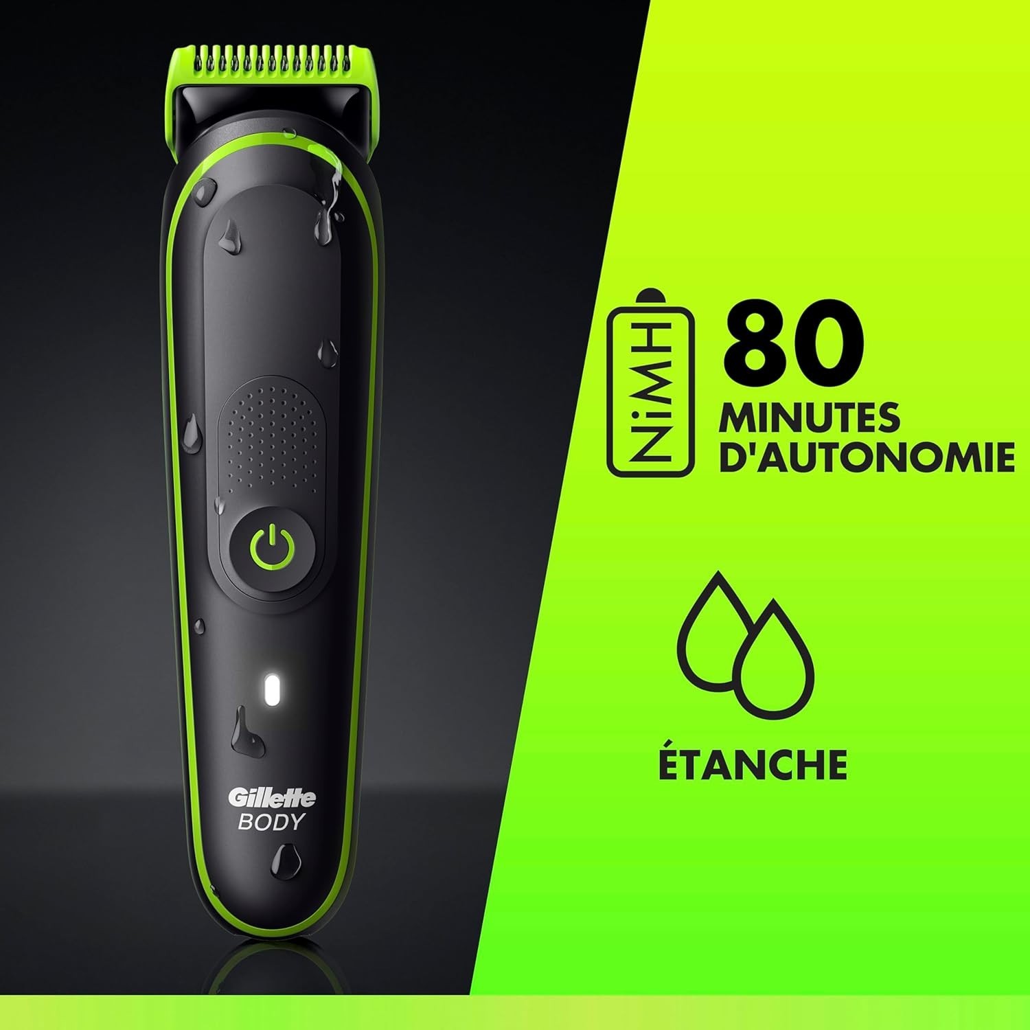 Tondeuse Corps Rasoir Electrique Homme GILLETTE Labs Body Plus Intimate I3