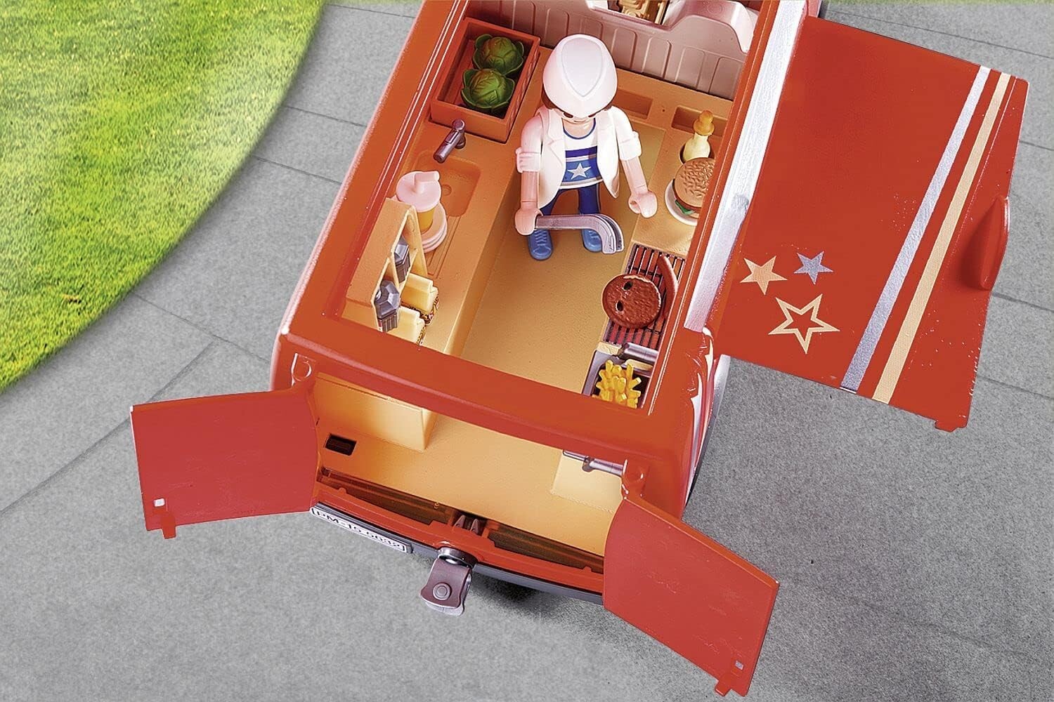 PLAYMOBIL City Life - Food Truck 5677 / Hamburger Frite Enfant Fille Garçon NOEL