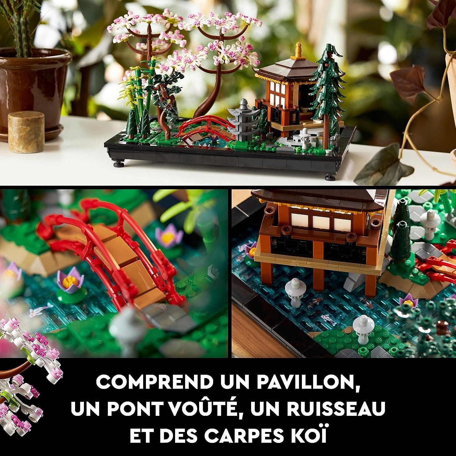 LEGO Icons Le Jardin Paisible 10315 / Décoration Collection NOEL