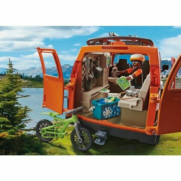 PLAYMOBIL Explorateur et van - 70660 / Ours ENFANT Garçon Jeux jouet NEUF