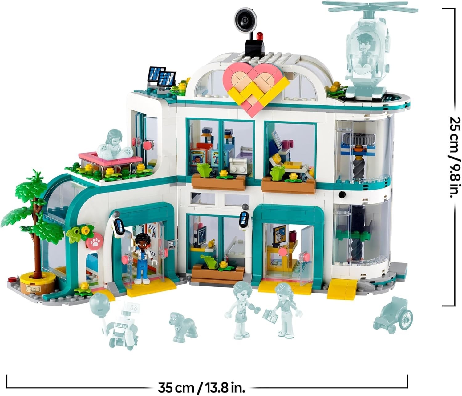 LEGO Friends L’Hôpital de Heartlake City 42621 / Enfant Fille jeu jouet NEUF
