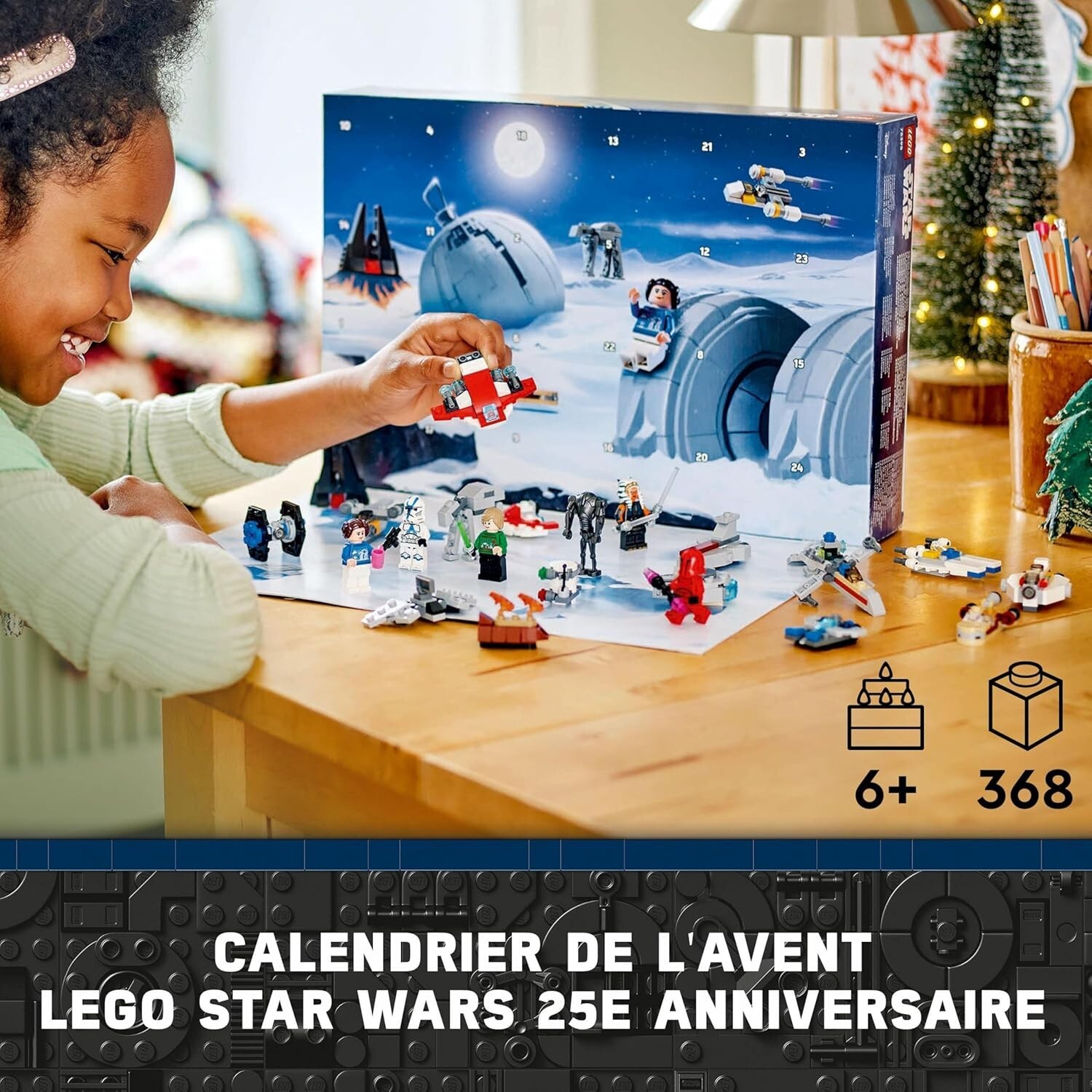 LEGO Star Wars Le Calendrier de l’Avent 2024 75395 / Collection Jeux Jeu NOEL