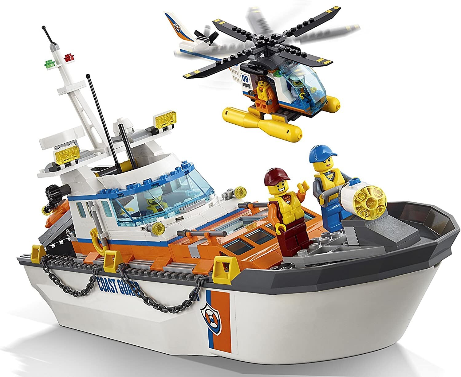LEGO City Le QG des Garde-Côtes 60167 / Bateau Sauvetage ENFANT Jeu jeux NOEL