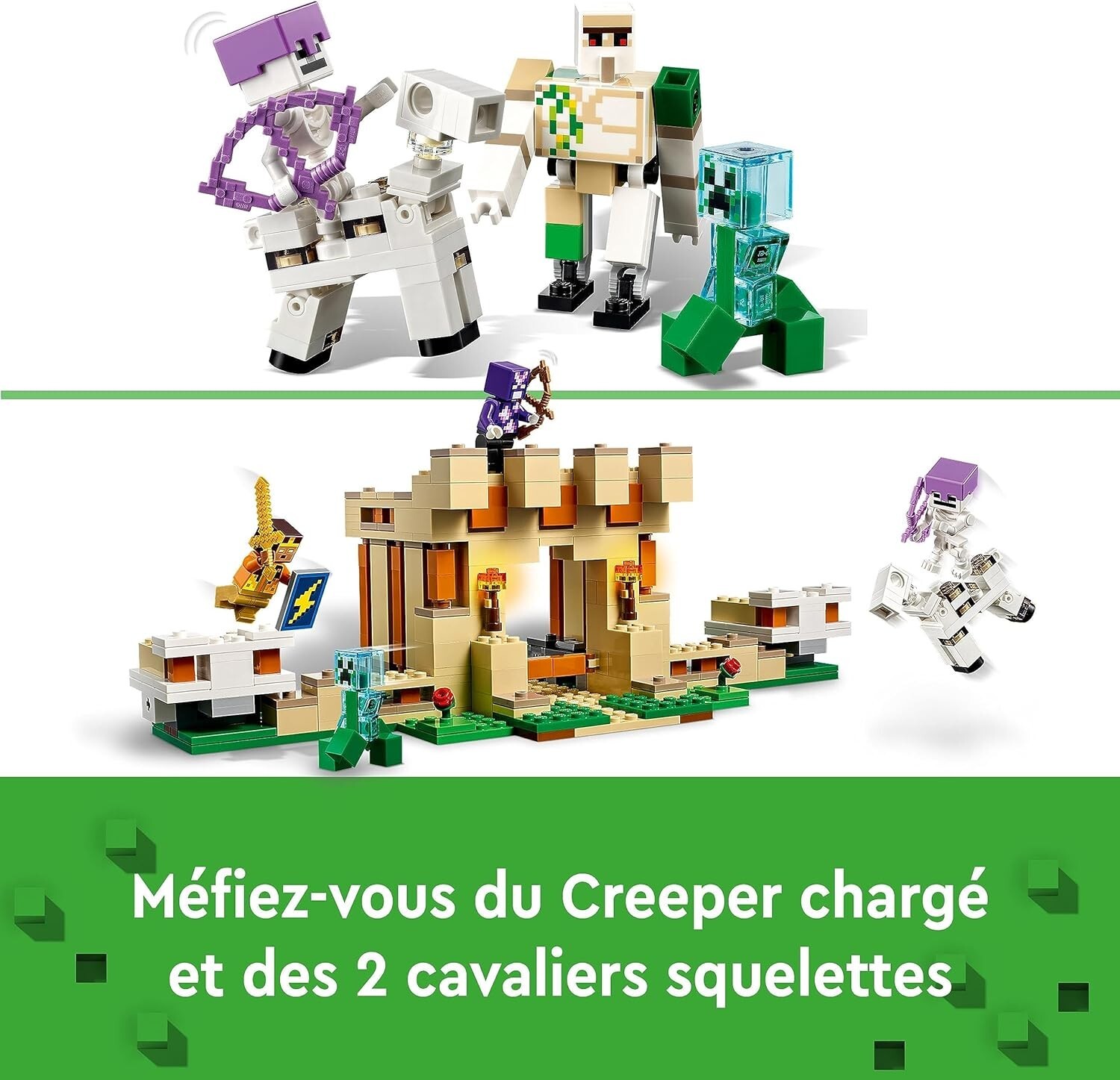 LEGO Minecraft La Forteresse du Golem de fer 21250 / ENFANT Jeu jeux NOEL