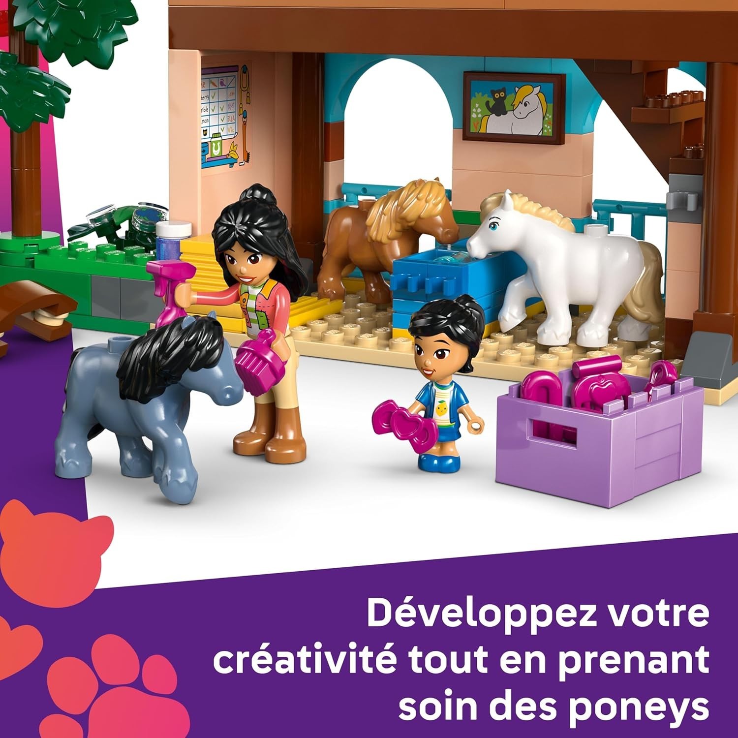 LEGO Friends Le ranch et les écuries des poneys 42654 / Enfant jouet NOEL