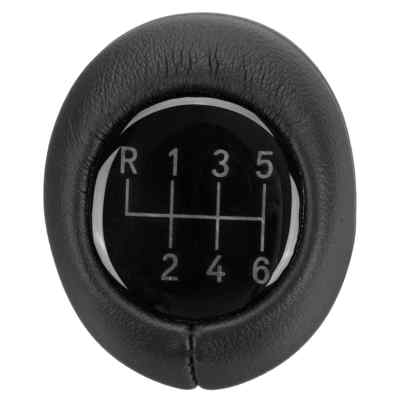Pommeau levier vitesse 6 cuir lisse BMW Série 1 6 E81 E82 E88 E63 E64