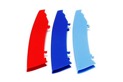 3 Clip bandes Grille Calandre BMW M Motorsport Performance E90 E91 320I 325I