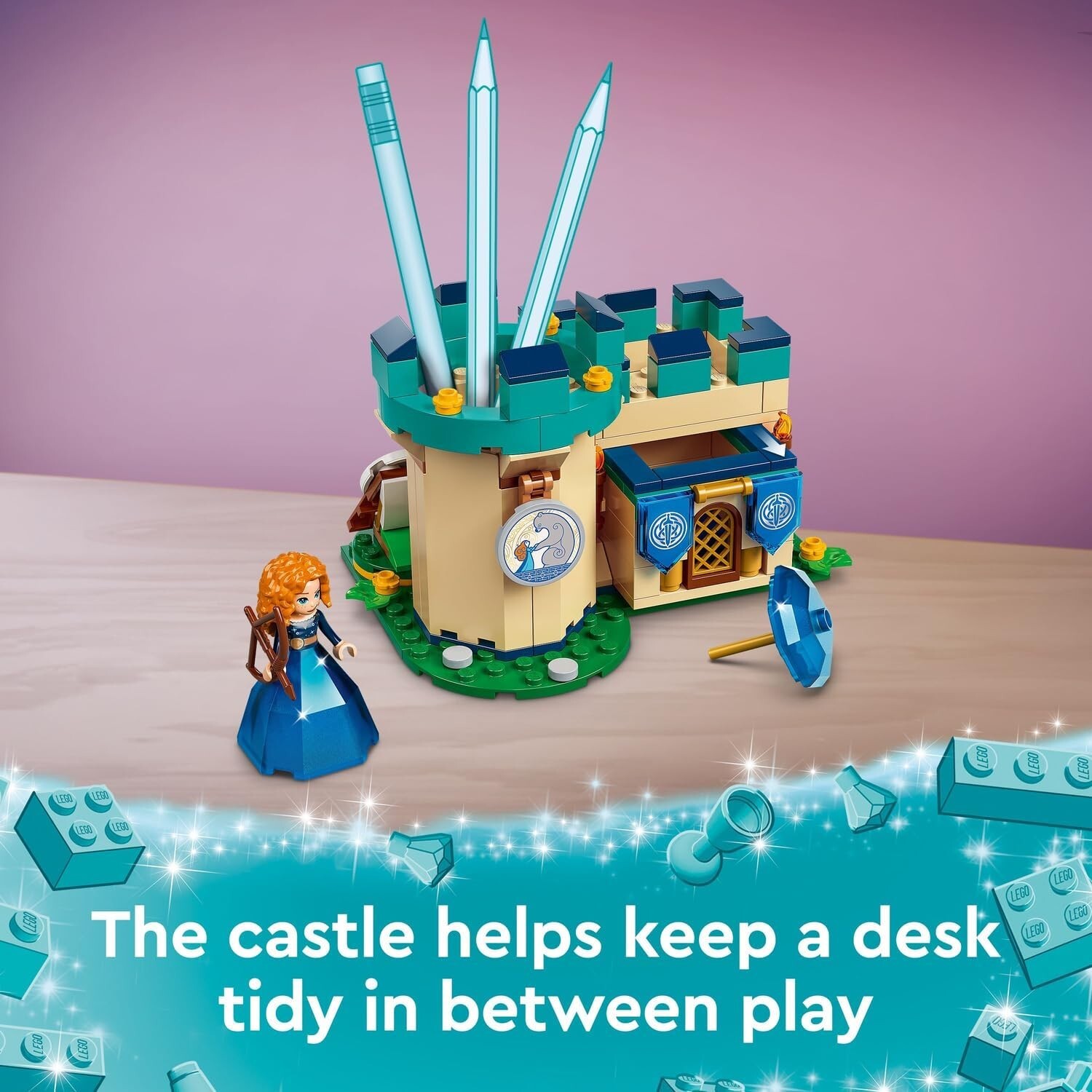 LEGO Disney Princesse Les créations enchantées d’Aurore Mérida et Tiana 43203