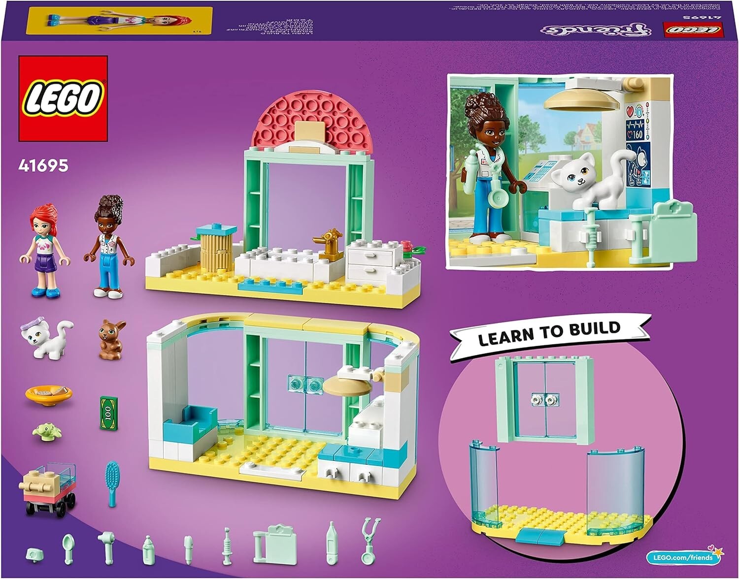 LEGO Friends La clinique vétérinaire 41695 / Animaux Enfant Fille jeu jouet NOEL