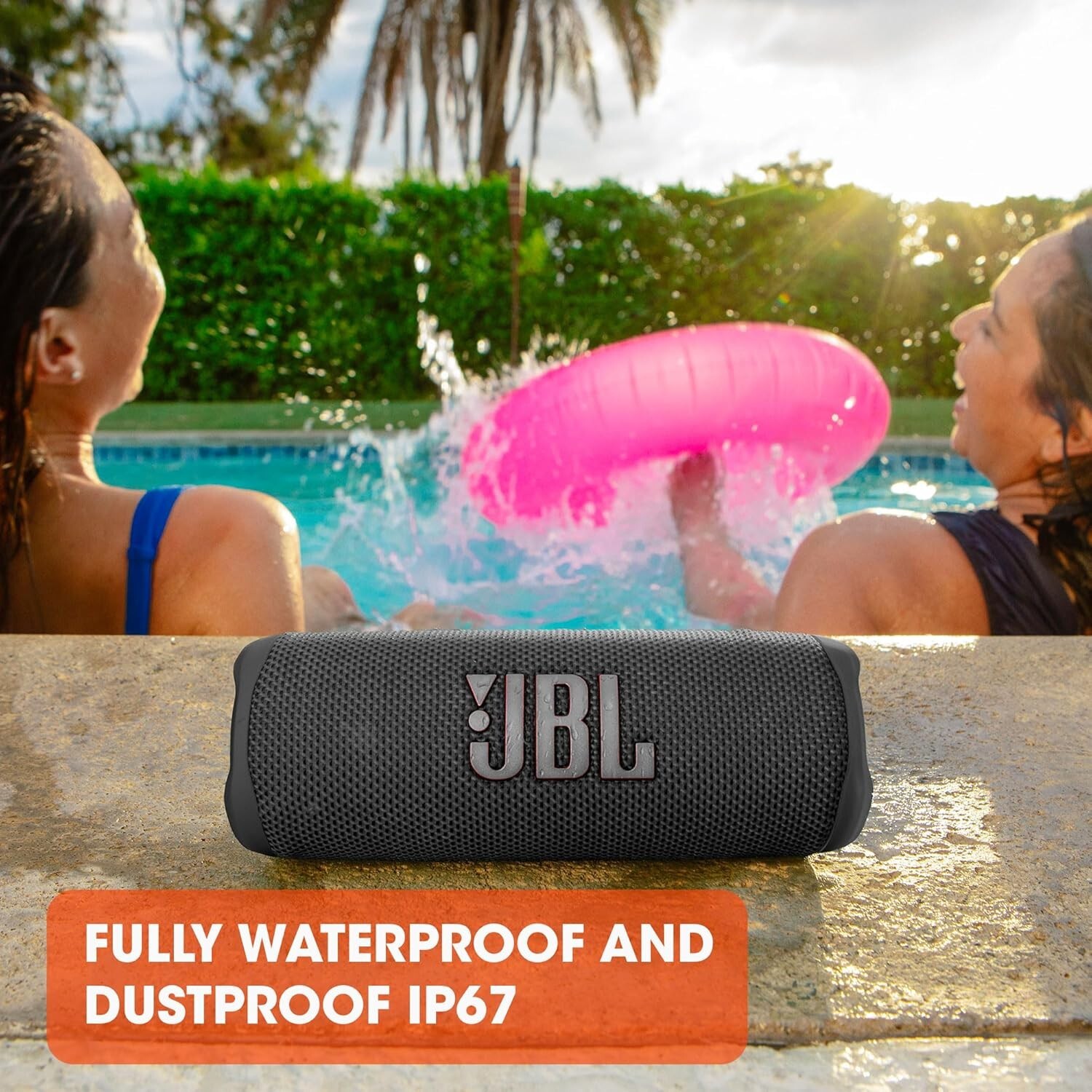 JBL Flip 6 – Enceinte Bluetooth portable Etanche à l'eau et à la poussière VERT