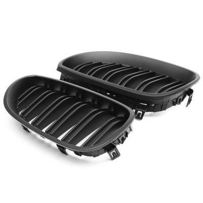 Grille Calandre noir mat doubles barres BMW 520d 520i 520li 523i 535i 525d