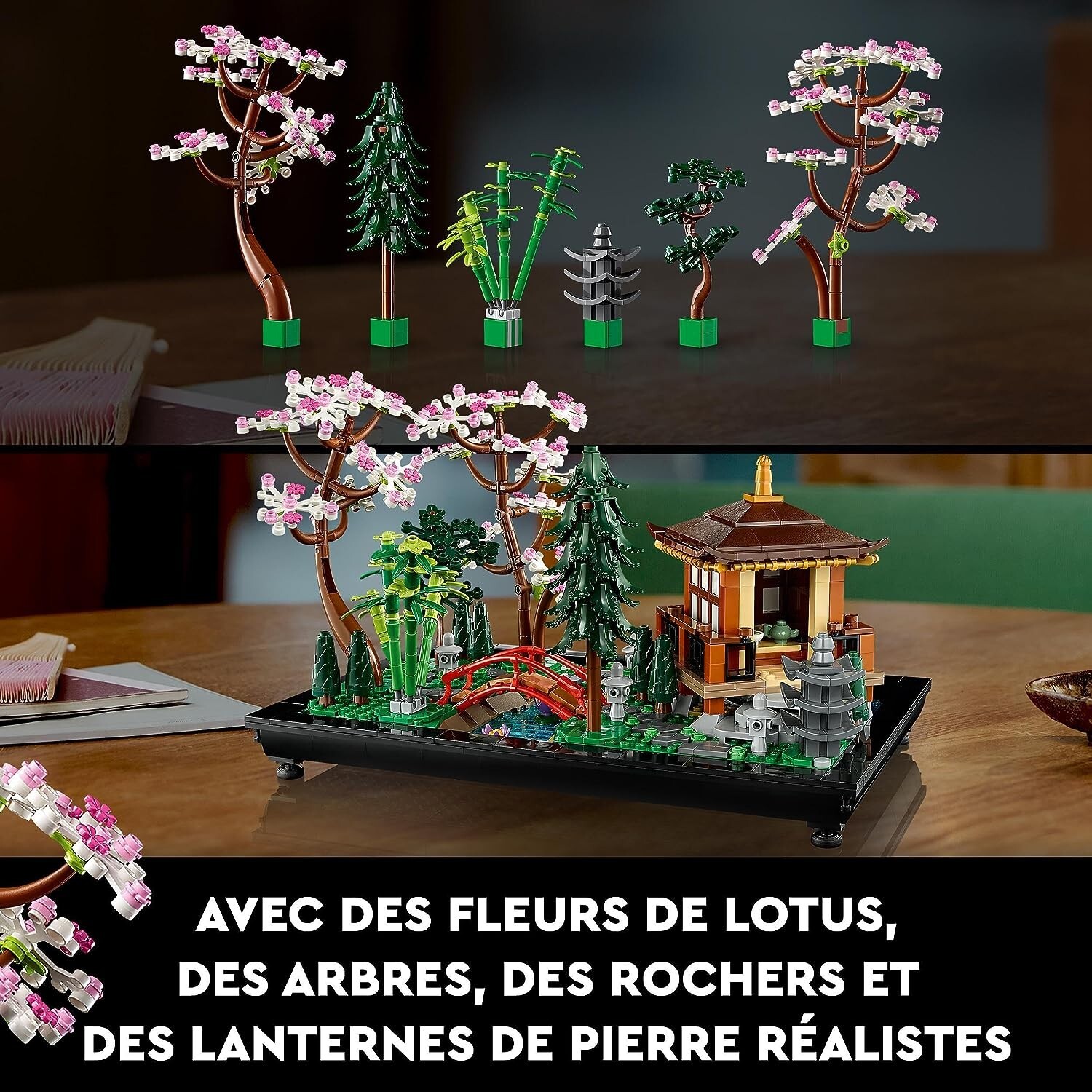 LEGO Icons Le Jardin Paisible 10315 / Décoration Collection NOEL