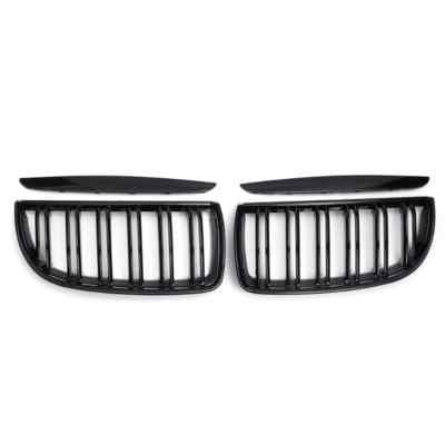 Calandre noir brillant doubles barres BMW E90 E91 04 08 325XI 328XI 330XI 335XI