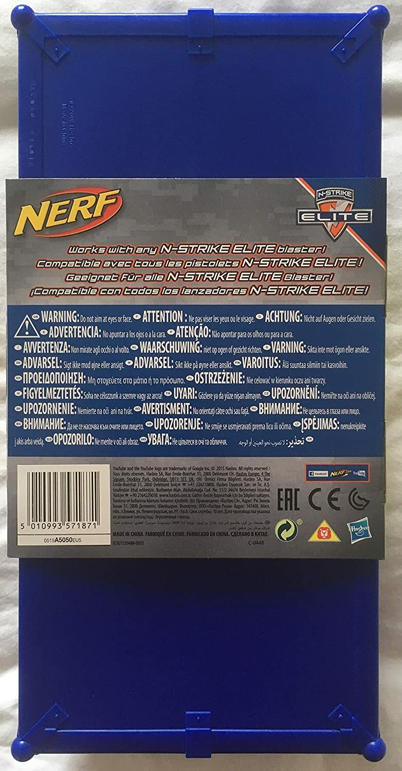 NERF N-Strike Elite Boîte + 100 munitions pour fléchettes / ENFANT Garçon Jeux