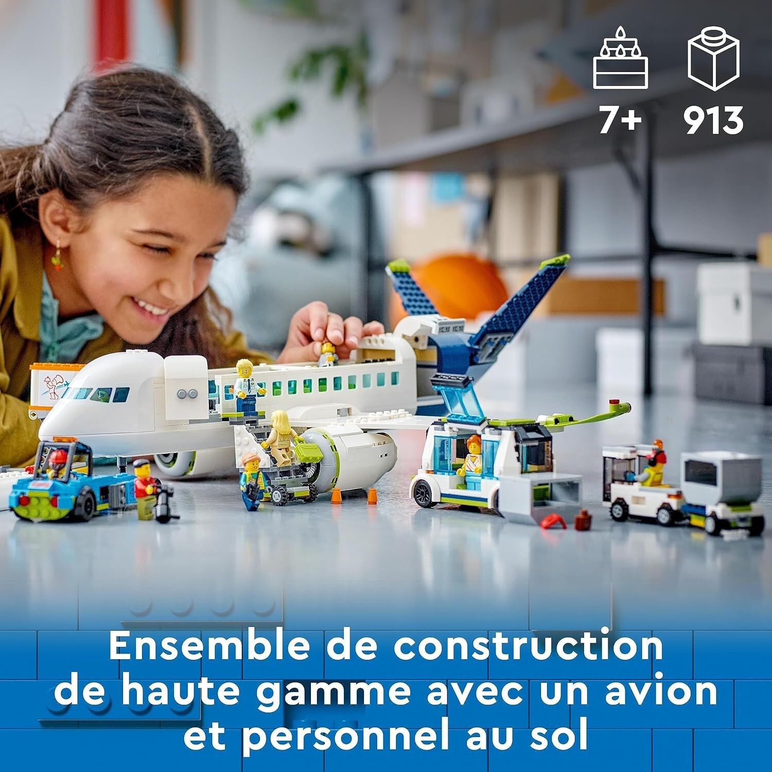 LEGO City L’Avion de Ligne 60367 / Aéroport Collection jeu jouet NOEL