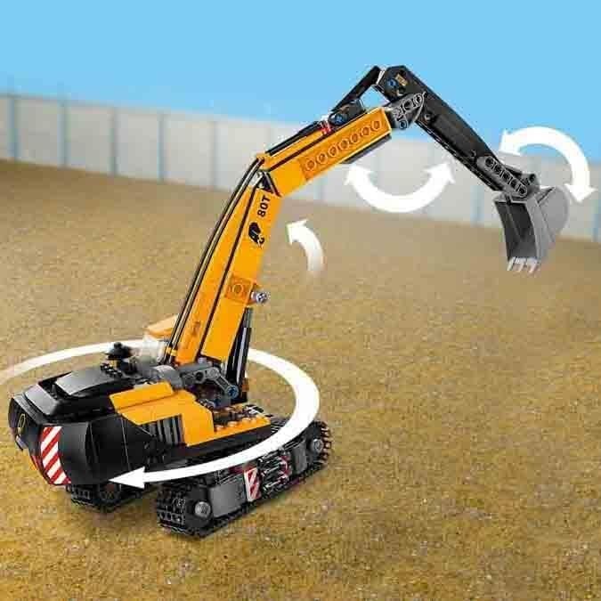 LEGO City La Pelleteuse de Chantier Jaune 60420 / Travaux Enfant NOEL