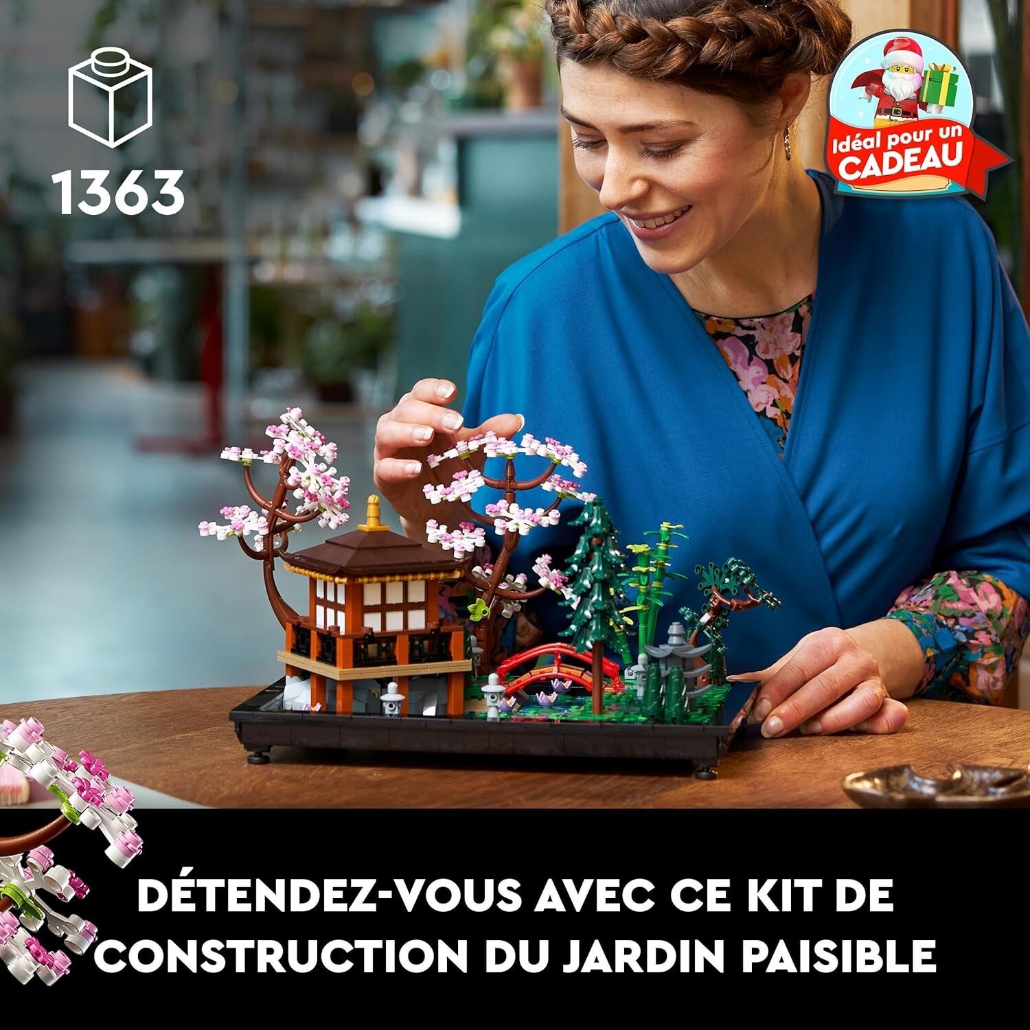 LEGO Icons Le Jardin Paisible 10315 / Décoration Collection NOEL