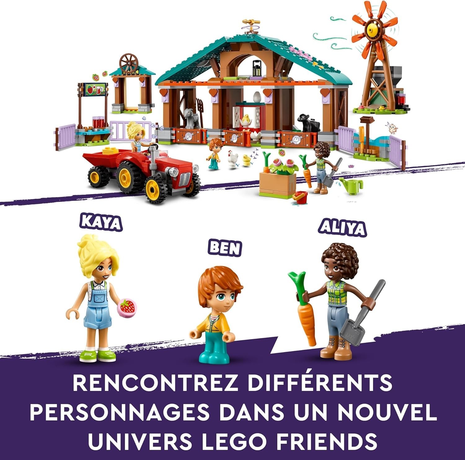 LEGO Friends Le Refuge des Animaux de la Ferme 42617 / Enfant Fille jouet NOEL