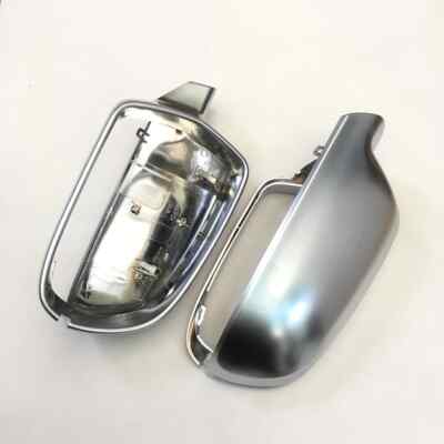Coques de rétroviseur gris mat AUDI A4 B8.5 S4 RS4 Avant #1