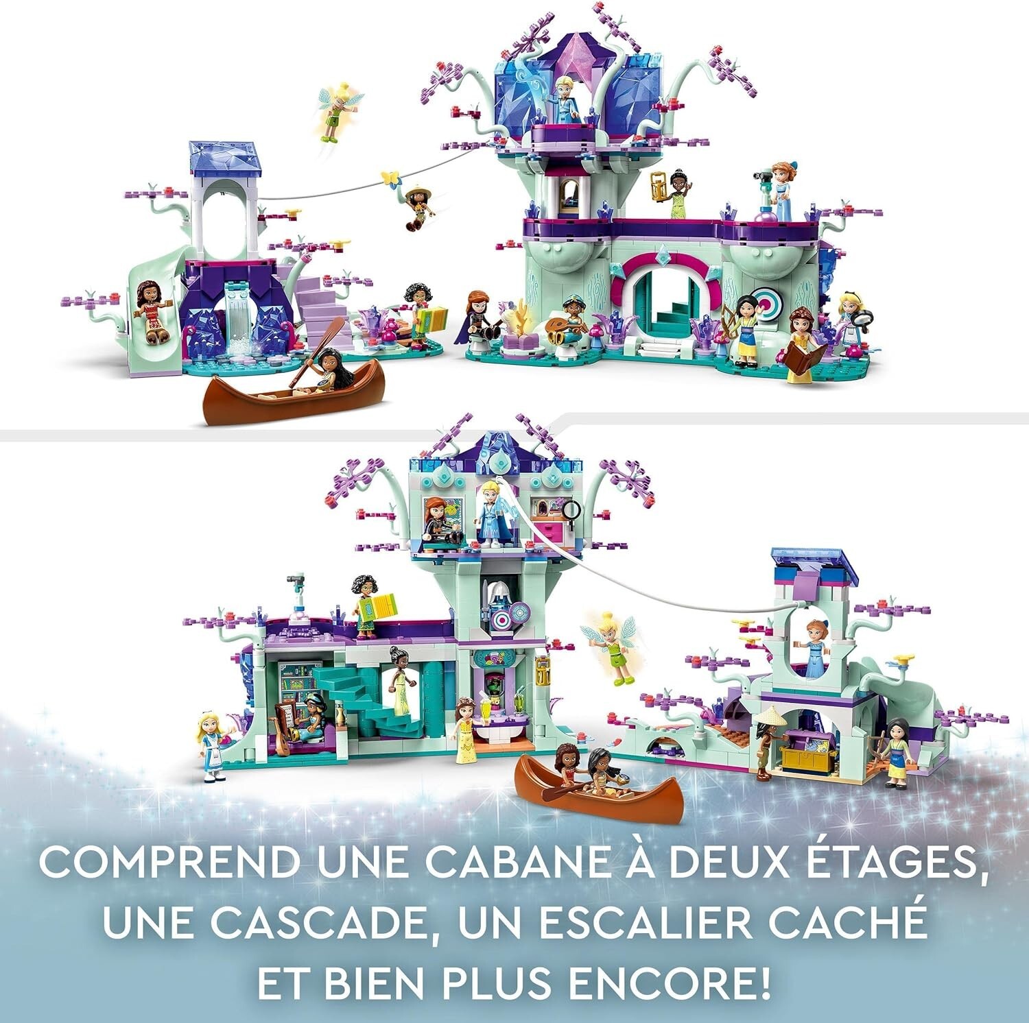 LEGO Disney Les 100 ans Princesses La cabane enchantée dans l’arbre 43215 / NOEL