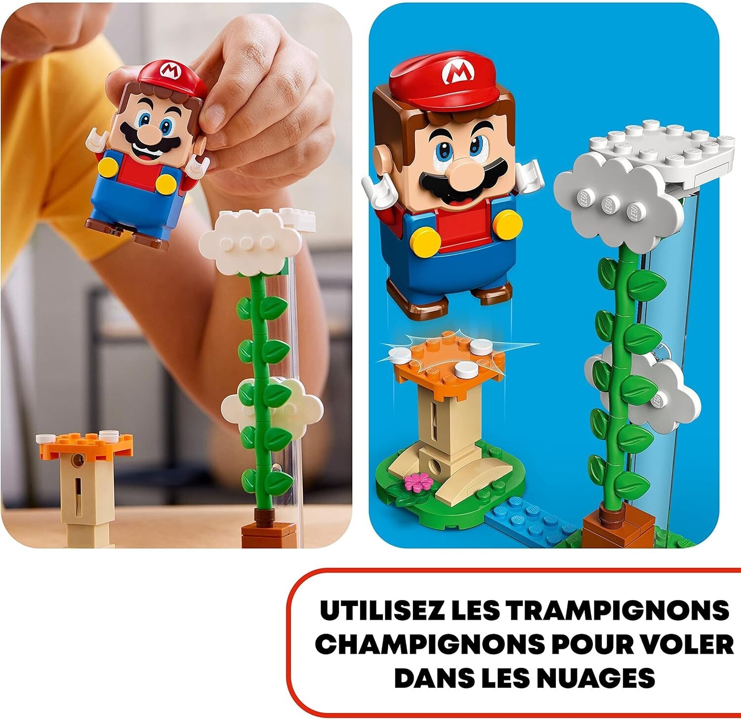 LEGO Super Mario Ensemble d’Extension Le défi du Maxi-Spike sur un nuage 71409
