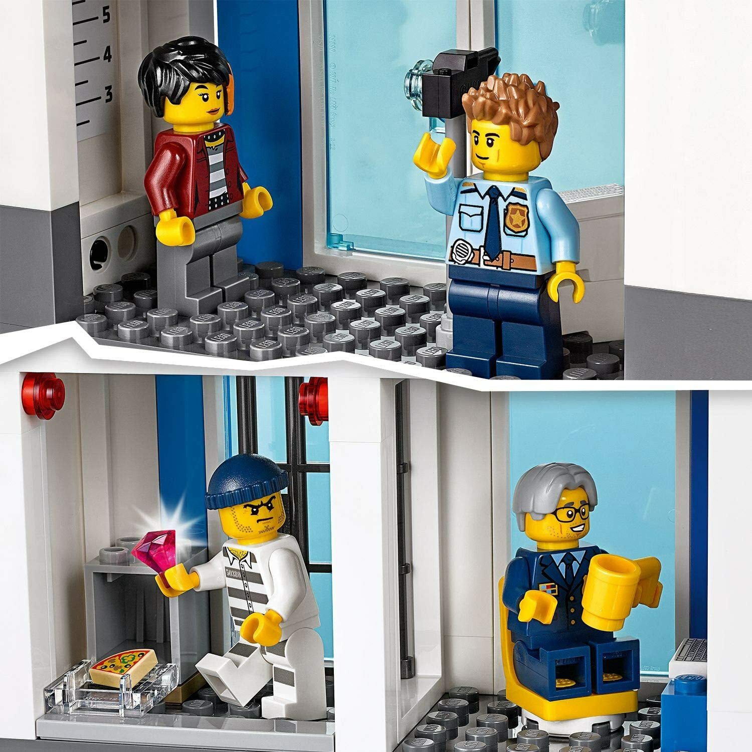 LEGO City Le commissariat de Police 60246 / ENFANT Fille Garçon Jeux NOEL