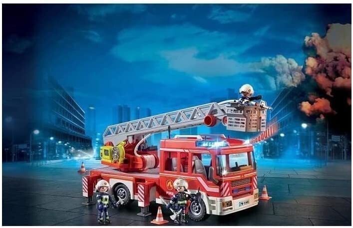 PLAYMOBIL City Action Camion de Pompiers avec échelle pivotante 9463 / NEUF