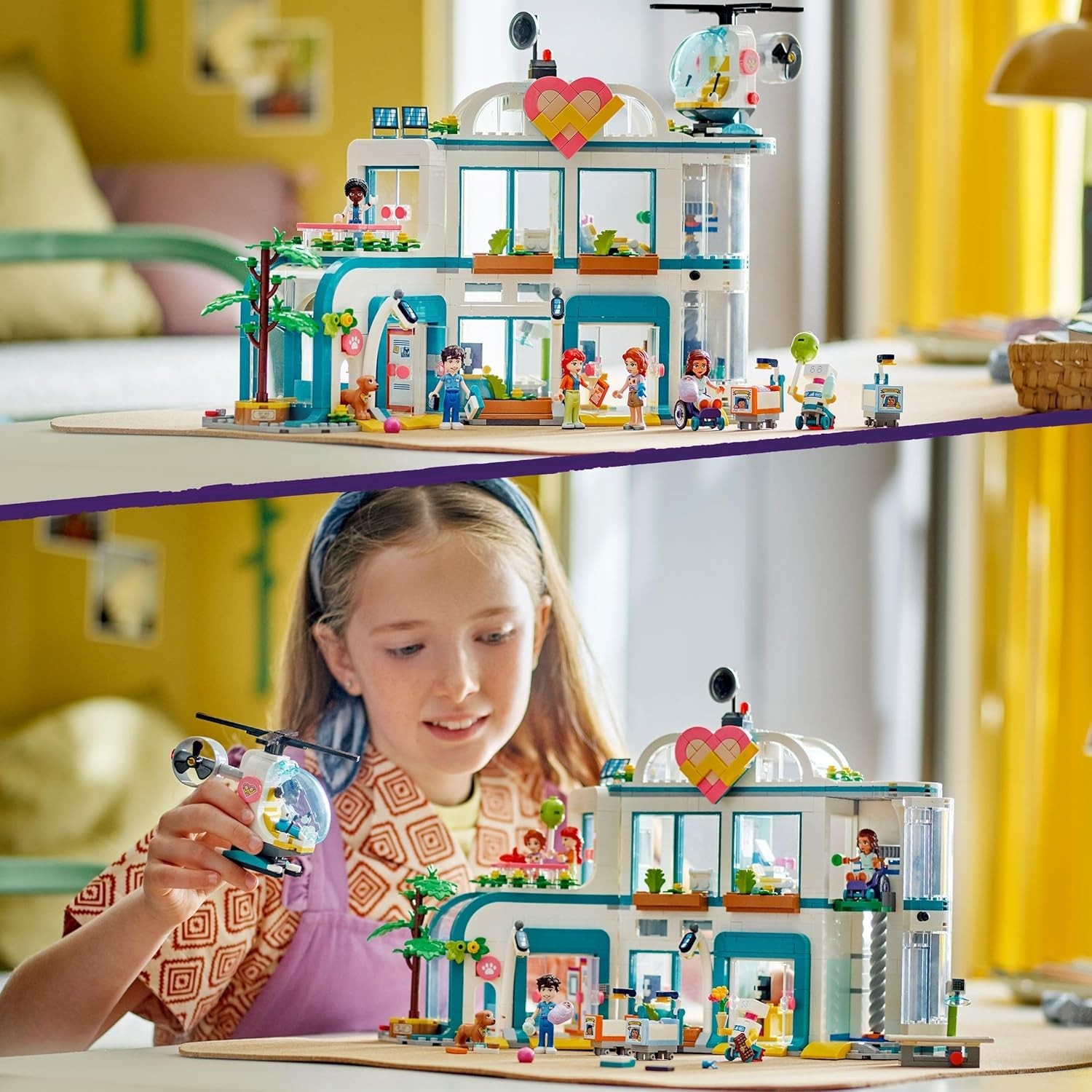 LEGO Friends L’Hôpital de Heartlake City 42621 / Enfant Fille jeu jouet NEUF
