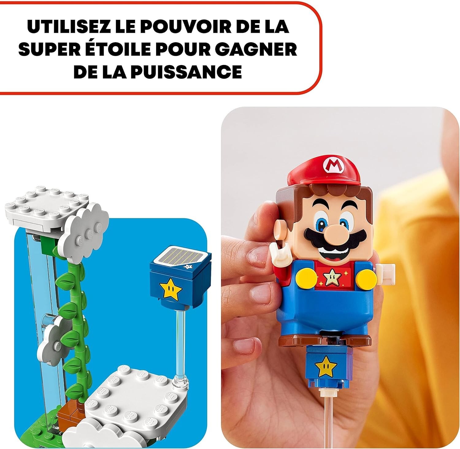 LEGO Super Mario Ensemble d’Extension Le défi du Maxi-Spike sur un nuage 71409