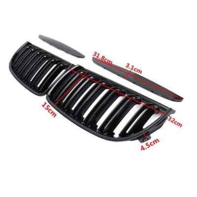 Calandre noir brillant doubles barres BMW E90 E91 04 08 318D 320D 325D 330D 335D