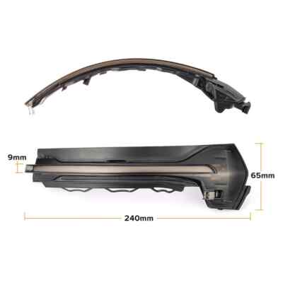 Clignotants de rétroviseur défilants noir AUDI A3 8V 1.6 1.8 2.0 TFSI Sline