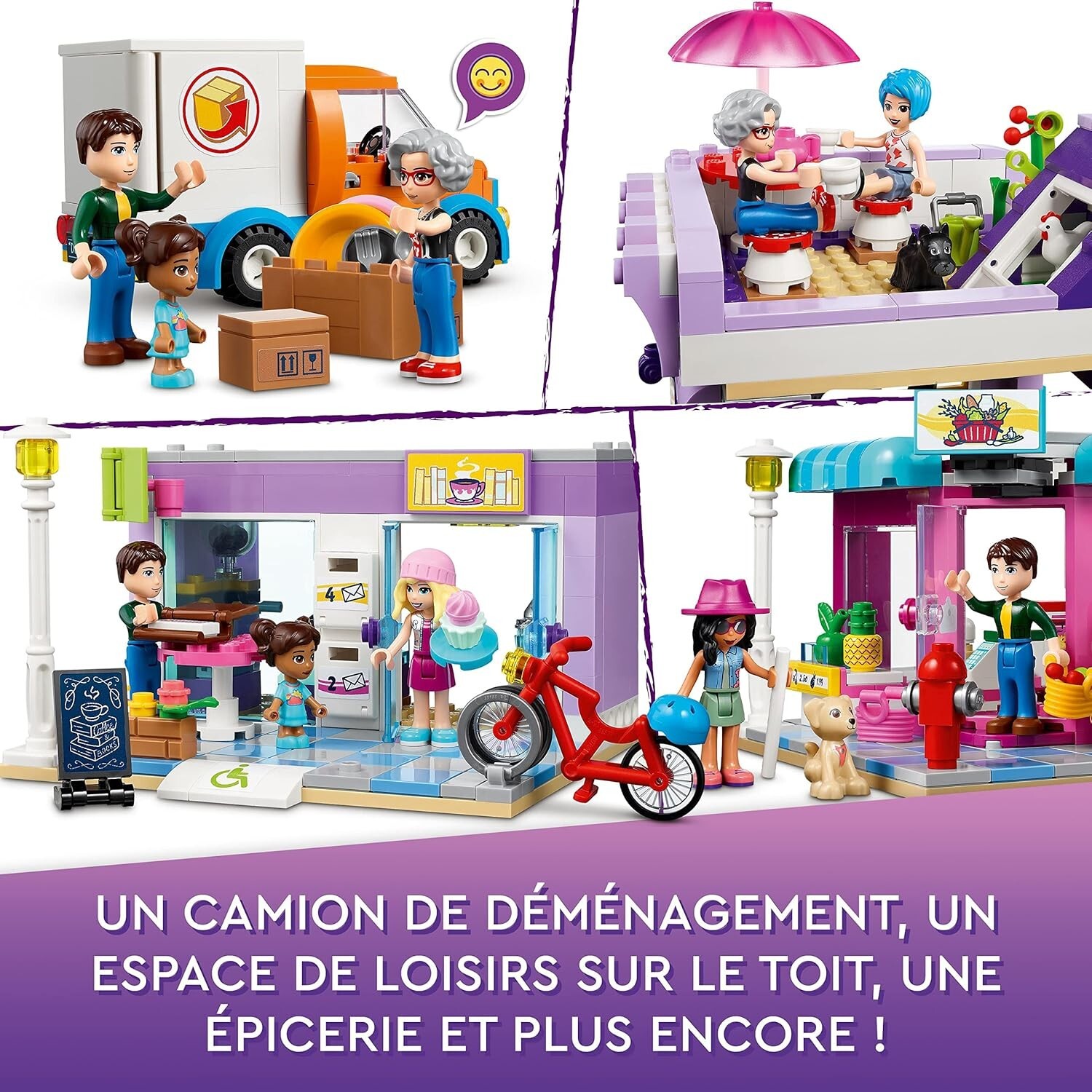 LEGO Friends L’Immeuble de La Grand-Rue 41704 /Villa Enfant Fille jeu jouet NOEL