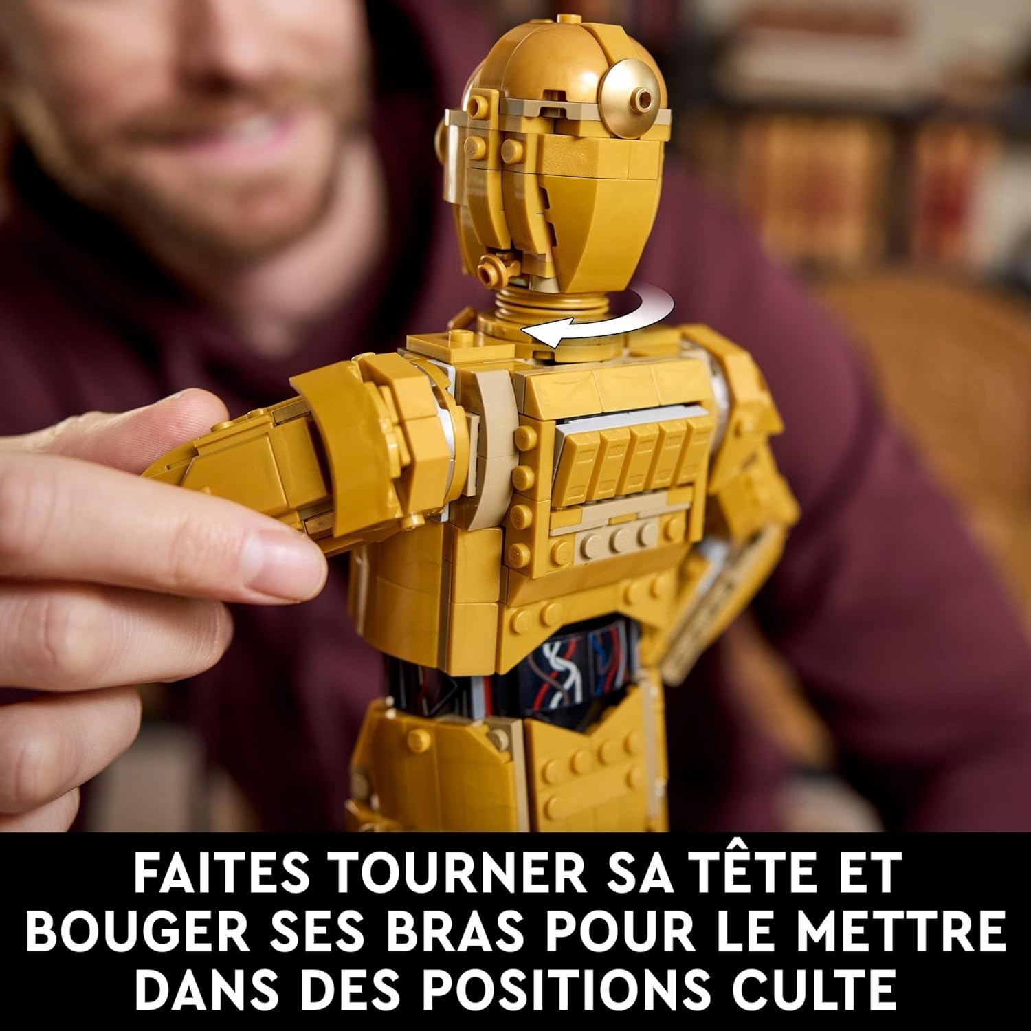 LEGO Star Wars C-3PO 75398 / Figurine Collector ENFANT Garçon Jeux NOEL