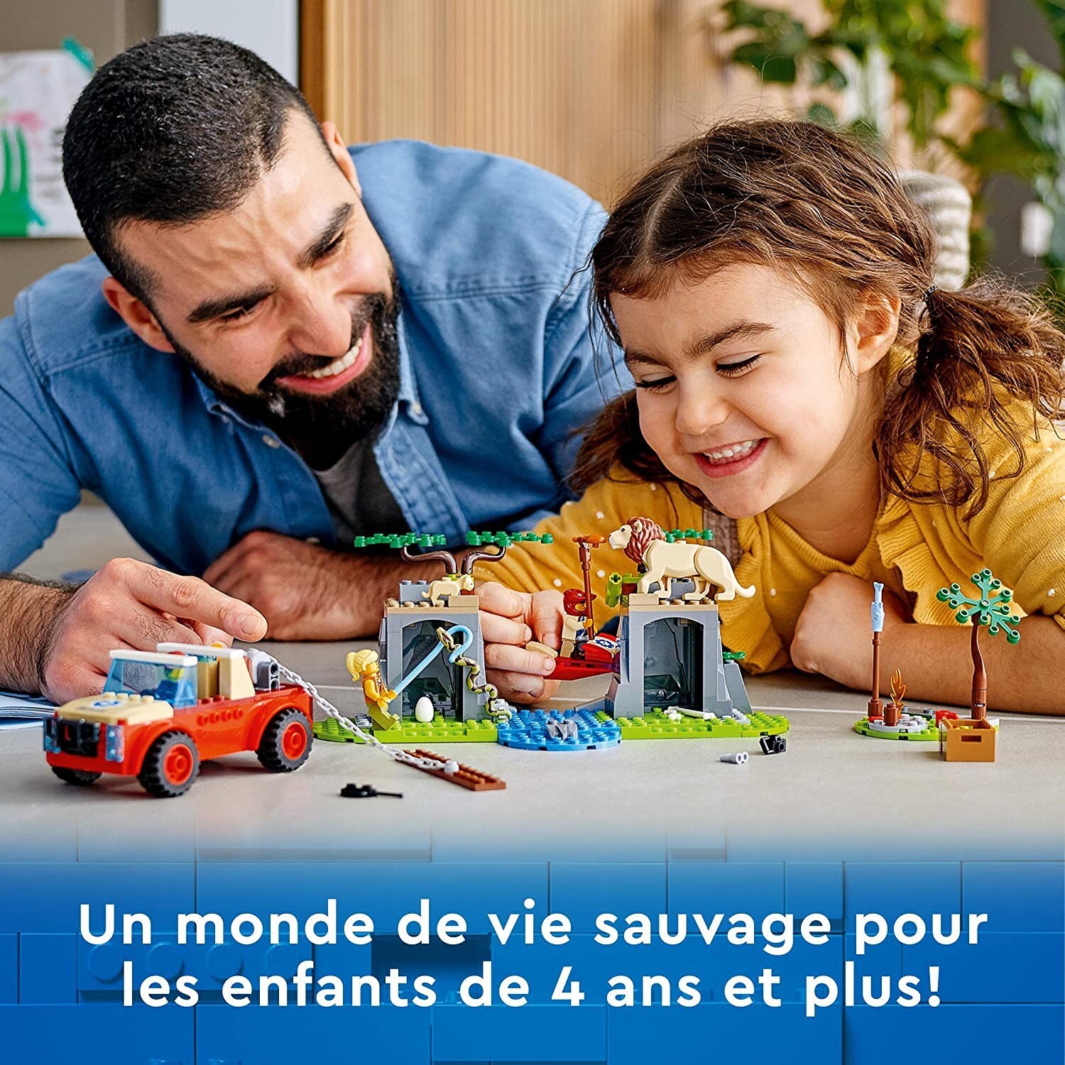 LEGO City Le Tout-Terrain de Sauvetage des Animaux sauvage 60301 / Jeu jeux NOEL