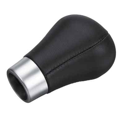 Pommeau courtlevier de vitesse 5 cuir lisse BMW Série 5 E34 E39 E60 E61 X1 X3 X5