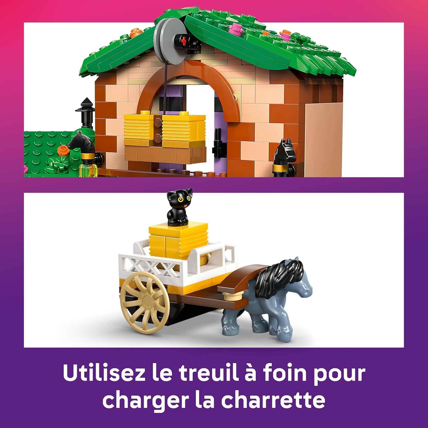 LEGO Friends Le ranch et les écuries des poneys 42654 / Enfant jouet NOEL